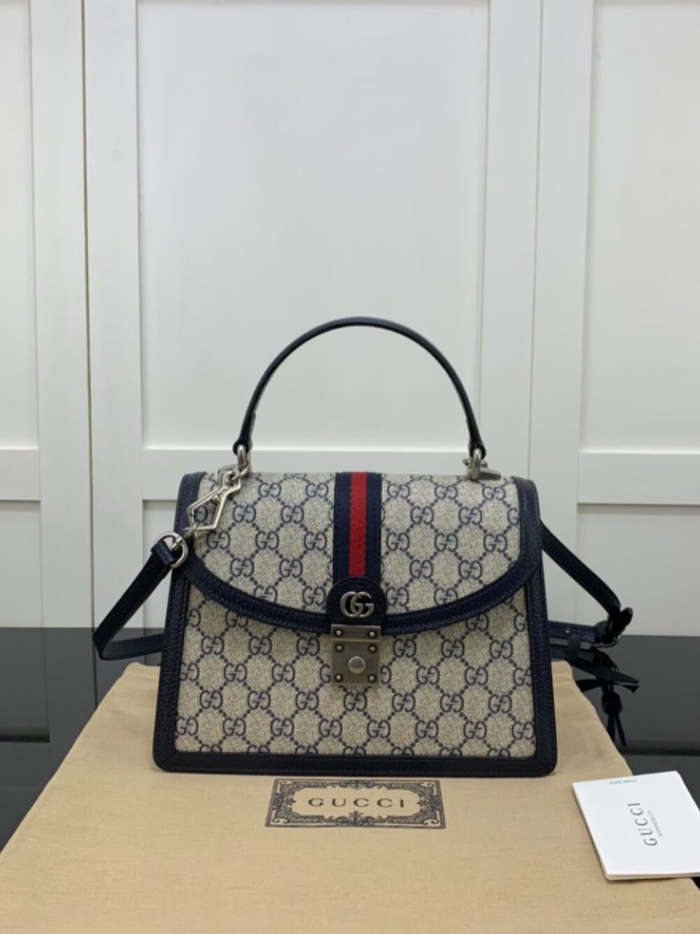 Gucci Ophidia Small Top Handle Bag